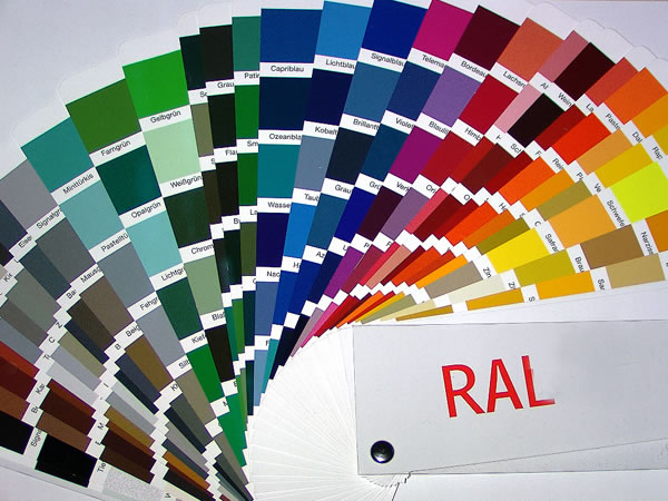 Vzornk barev RAL